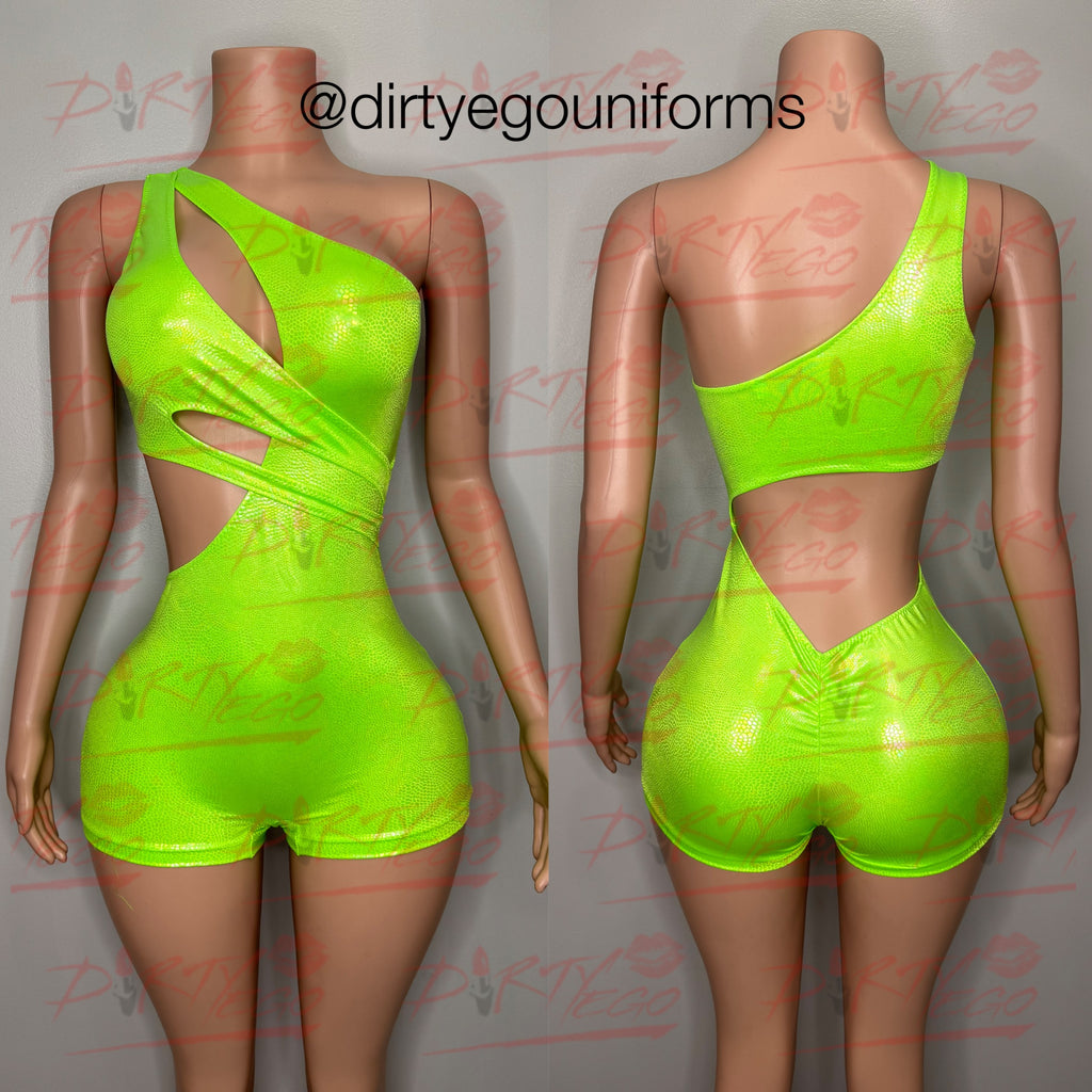 Nikki snakeskin romper