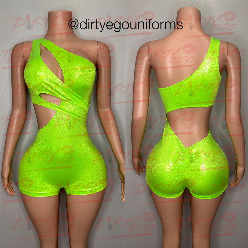 Nikki snakeskin romper