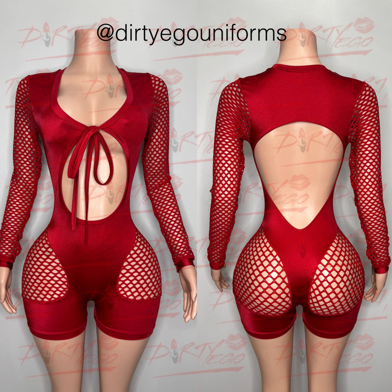 Amber-romper net/hips