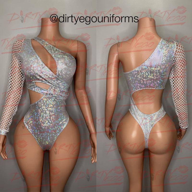 Nikki-Shattered/net sleeve
