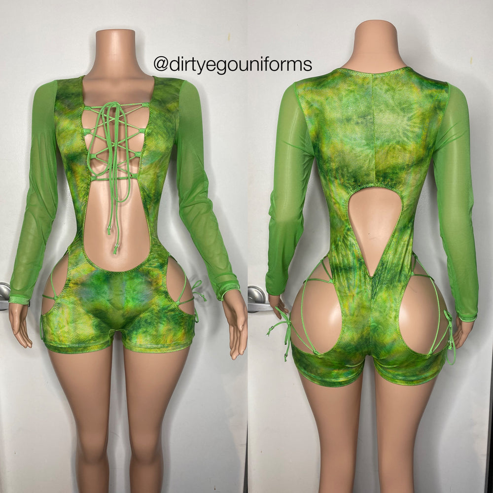 Tie Dye green
