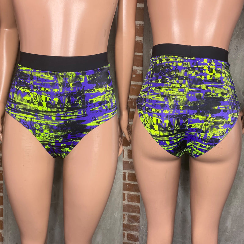 Mosaic print full coverage bottoms   S
