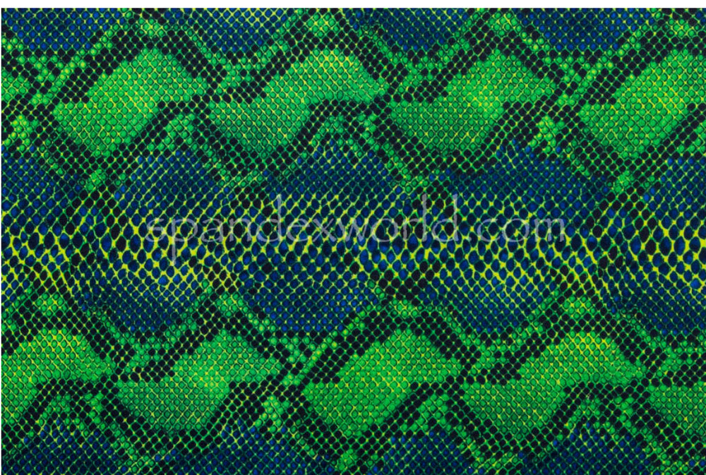 Green Snakeskin