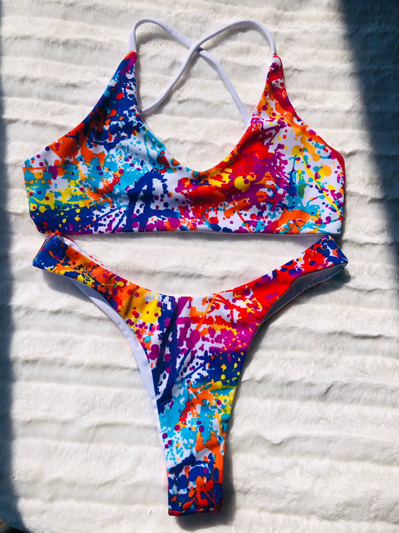 Paint Splatter bikini