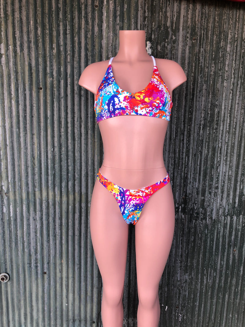 Paint Splatter bikini