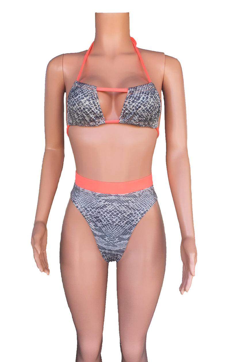Cobra high waist/cut bikini XS