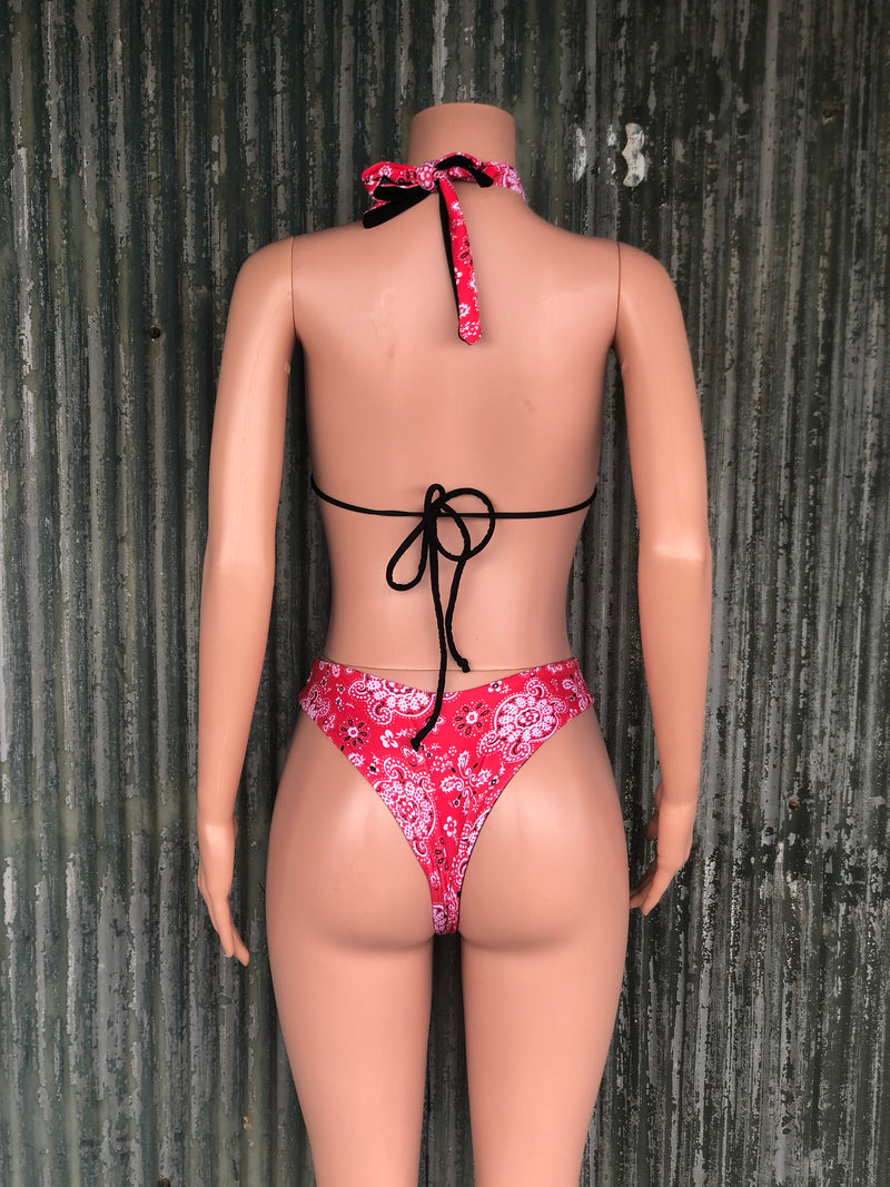 Reversible bandana bikini