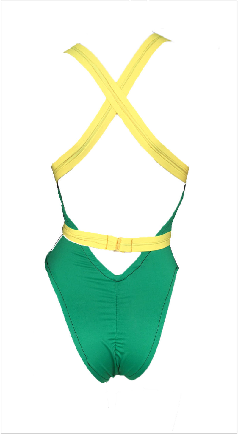 Yellow online jamaica swimsuit