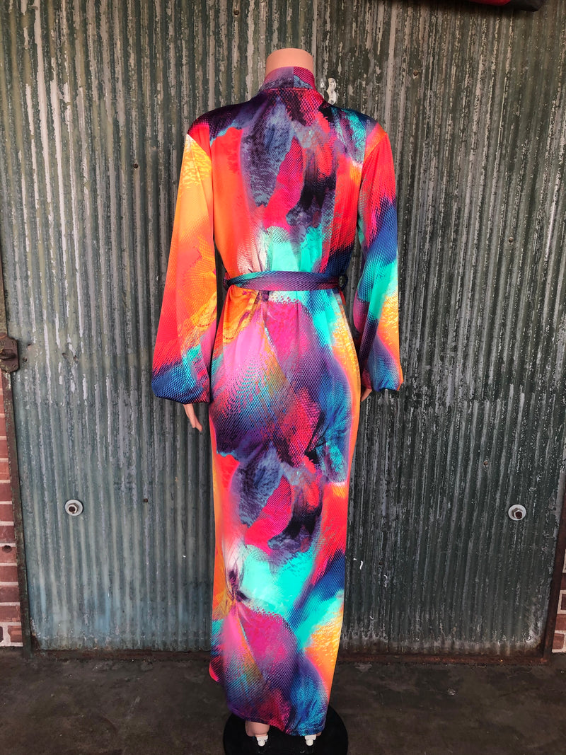 Tie Dye coverup/robe