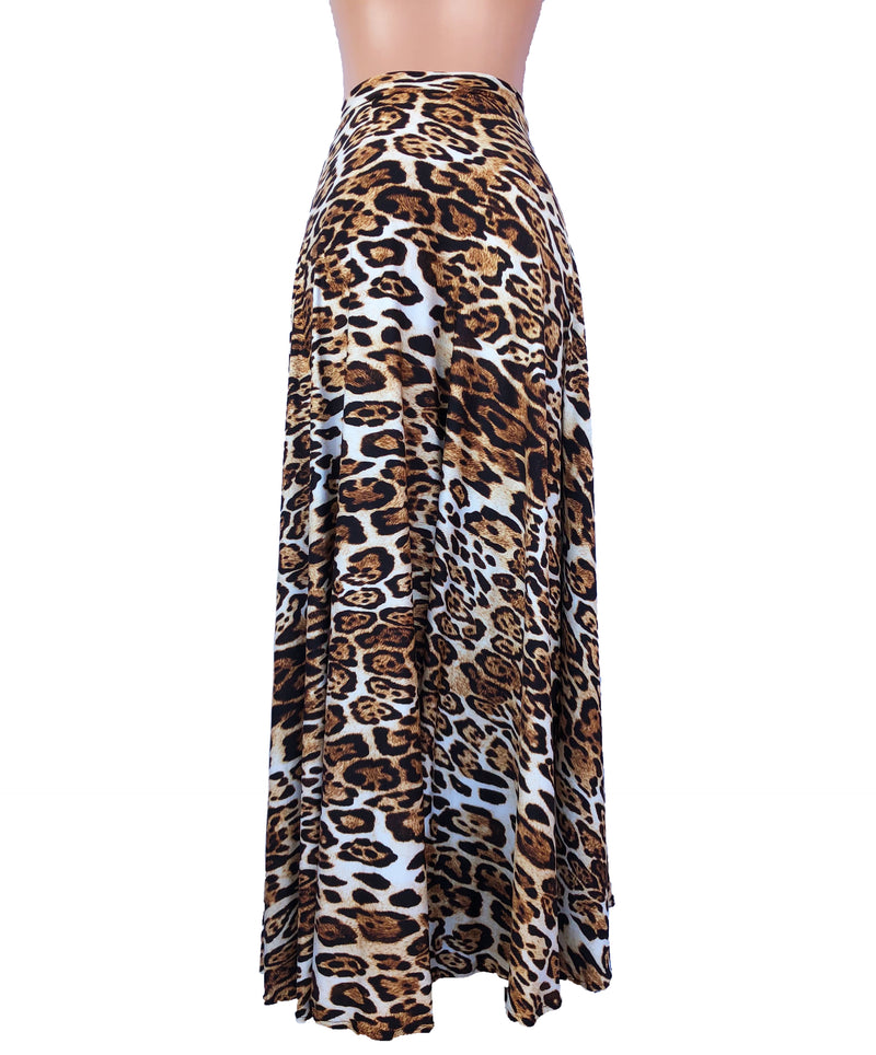 Leopard swimsuit coverup