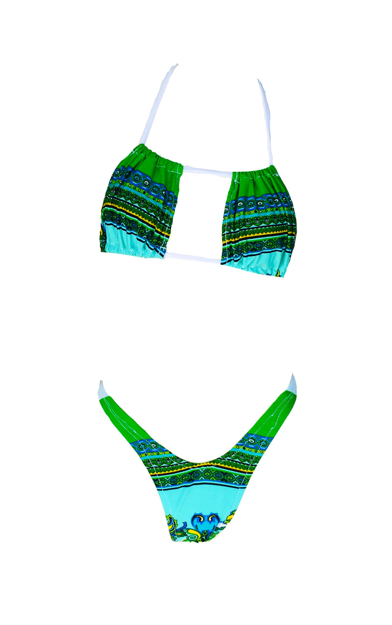 versace print swimsuits